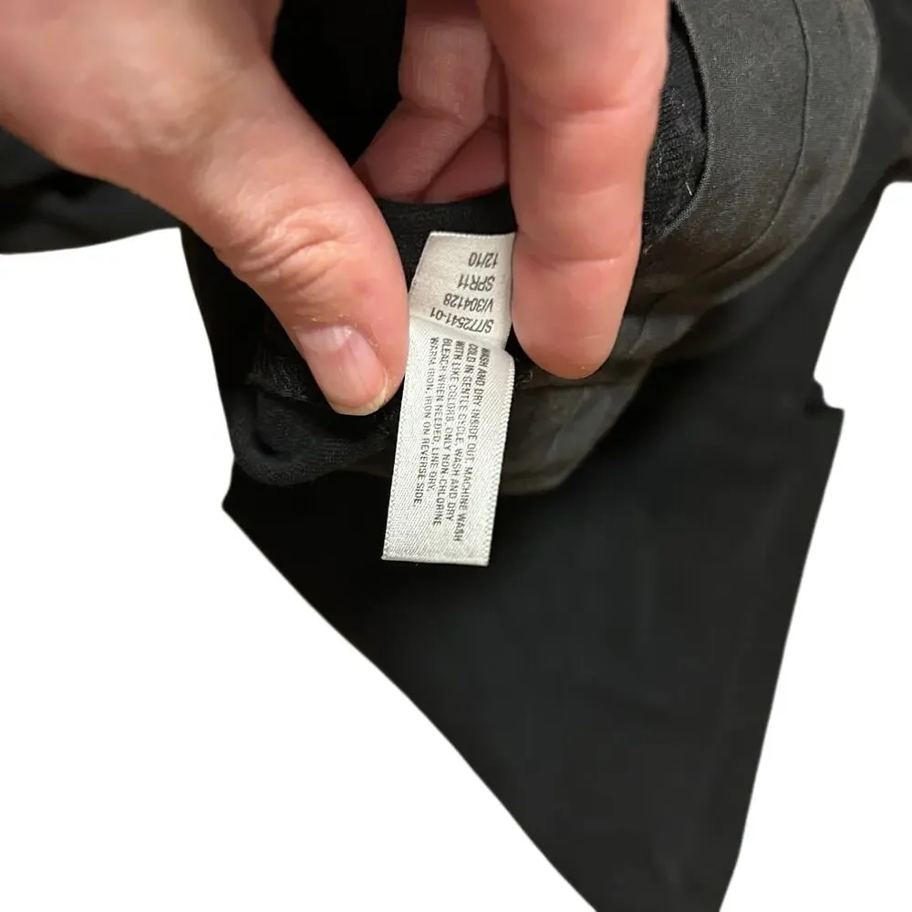 Gap Really Skinny Black Bi-Stretch Cotton Pants Size 8R